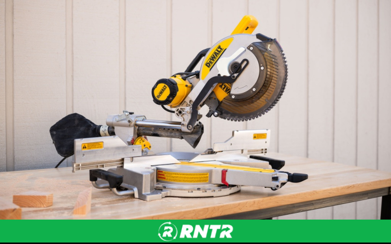 DEWALT 12-inch - Double-Bevel Sliding Compound Miter Saw W/ Stand – For rent in Yorktown, Indiana – Anytime Tool Rental | RNTR.com – Image 2 of 3