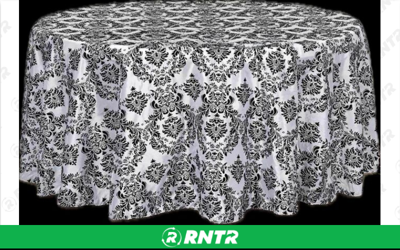 Generic 120 Round Damask Table Cloth – For rent in piedmont, south-carolina – Crimsontlc Tables Linen and Chairs | RNTR.com – Image 1