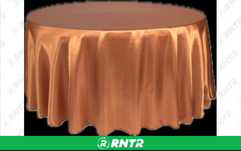 Generic 120 Round Teracotta Table Cloth – For rent in dacula, georgia – CrimsonTLC | RNTR.com – Image 1
