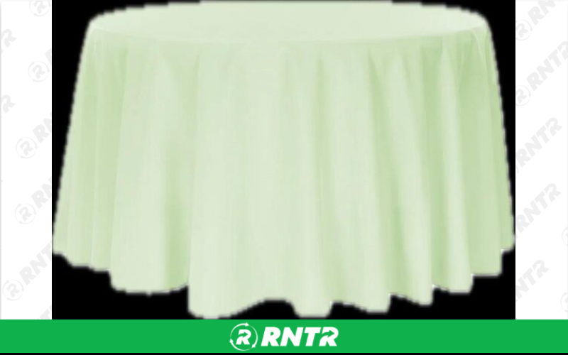 Generic 132 Round Sage Table Cloth – For rent in piedmont, south-carolina – Crimsontlc Tables Linen and Chairs | RNTR.com – Image 1