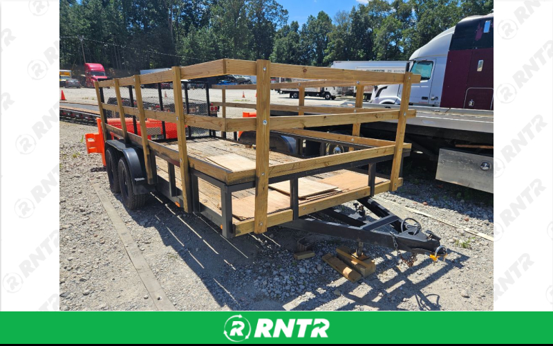 North Alabama Trailers 16x7x4 – For rent in alpharetta, georgia – Top Notch Trailer Rental | RNTR.com – Image 1