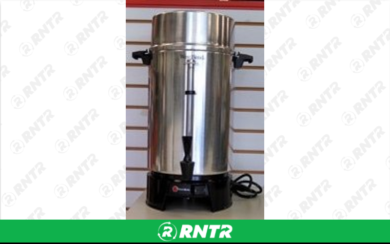 Generic 40-100 Cup Coffee Maker - Aluminum – For rent in Willmar, Minnesota – Grand True Value Rental | RNTR.com – Image 1 of 1
