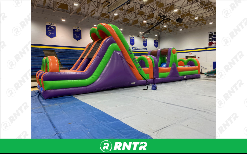Generic 50FT ZIP-IT OBSTACLE COURSE – For rent in Nashville, Tennessee – Backyard Bounce LLC | RNTR.com – Image 3 of 3