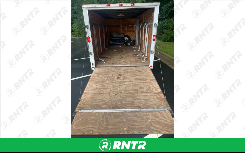 Diamond Cargo 70" x 14' Enclosed Trailer – For rent in Apex, North Carolina – Blue Collar Rental | RNTR.com – Image 3 of 4