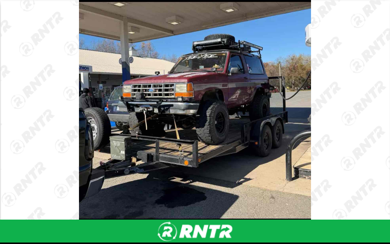 LoadTrail 7' x 16' Utility Trailer – For rent in Trinity, North Carolina – Trinity Rentals | RNTR.com – Image 2 of 4