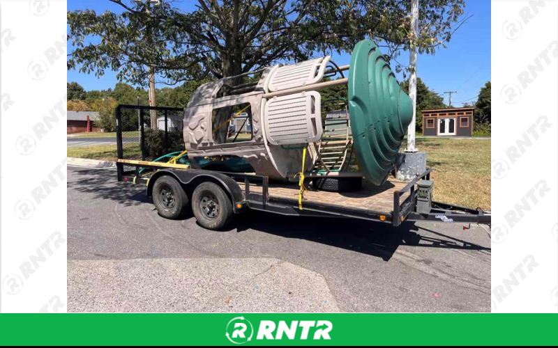 LoadTrail 7' x 16' Utility Trailer – For rent in Trinity, North Carolina – Trinity Rentals | RNTR.com – Image 4 of 4