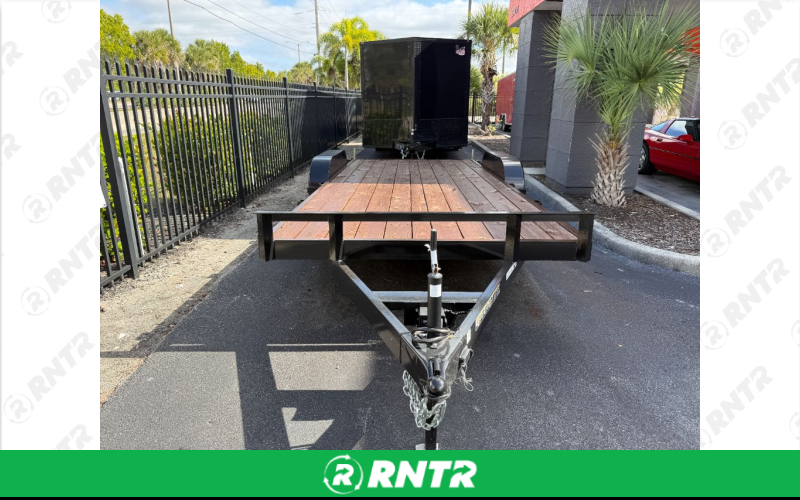 Carry On 7x18 Flatbed Trailer - Tandem Axle – For rent in Fort Myers, Florida – BDCH Holdings LLC | RNTR.com – Image 2 of 4
