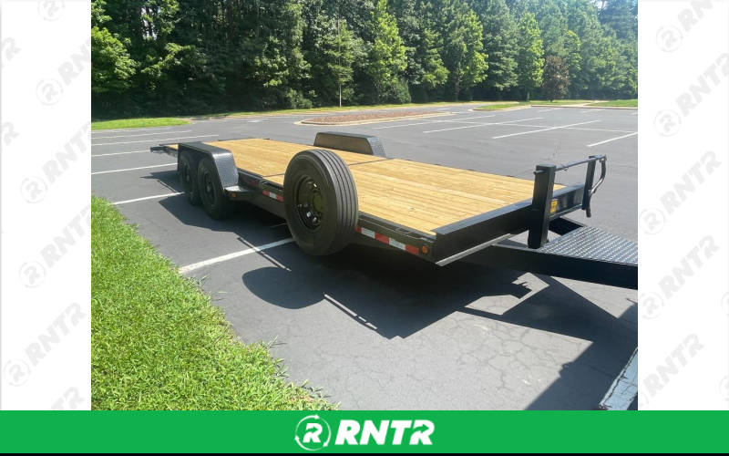 Proline 80" x 22' Split Tilt Deck Equipment / Car Trailer – For rent in Apex, North Carolina – Blue Collar Rental | RNTR.com – Image 2 of 4