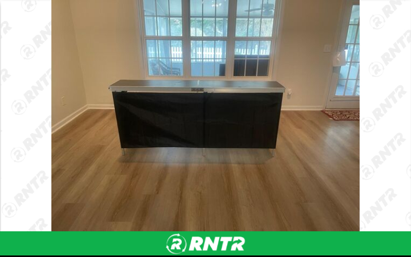 Generic Black and Silver Portable Bar – For rent in dacula, georgia – CrimsonTLC | RNTR.com – Image 1