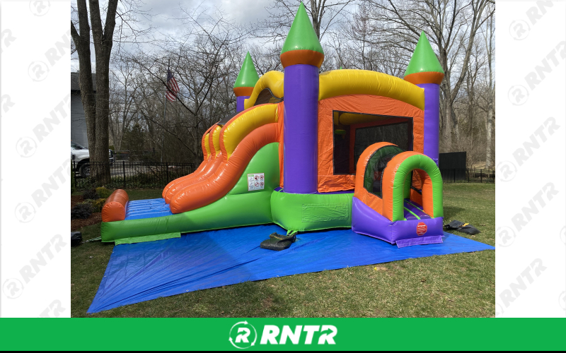 Generic BOUNCE N SLIDE (FIESTA) – For rent in Nashville, Tennessee – Backyard Bounce LLC | RNTR.com – Image 2 of 2
