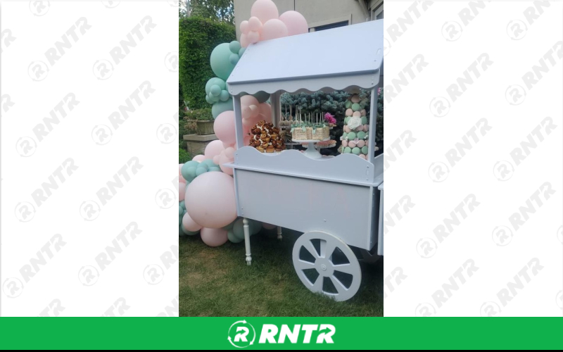 Generic Candy Cart White – For rent in skokie, illinois – Evento | RNTR.com – Image 1