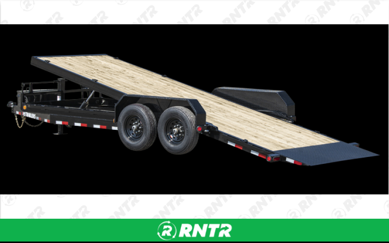 Generic Car Trailer - 18' Tilt – For rent in willmar, minnesota – Grand True Value Rental | RNTR.com – Image 1