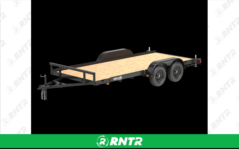 Generic Car Trailer - 7' x 16' – For rent in Willmar, Minnesota – Grand True Value Rental | RNTR.com – Image 1 of 1