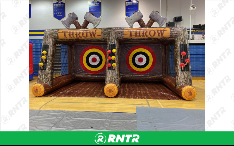 Generic DOUBLE AXE THROW – For rent in Nashville, Tennessee – Backyard Bounce LLC | RNTR.com – Image 2 of 3