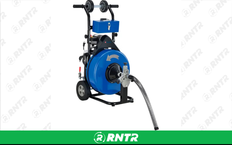 Global Industrial Drain Cleaner 100' Autofeed Sewer Snake (4”-9” Drains) – For rent in yorktown, indiana – Anytime Tool Rental | RNTR.com – Image 1