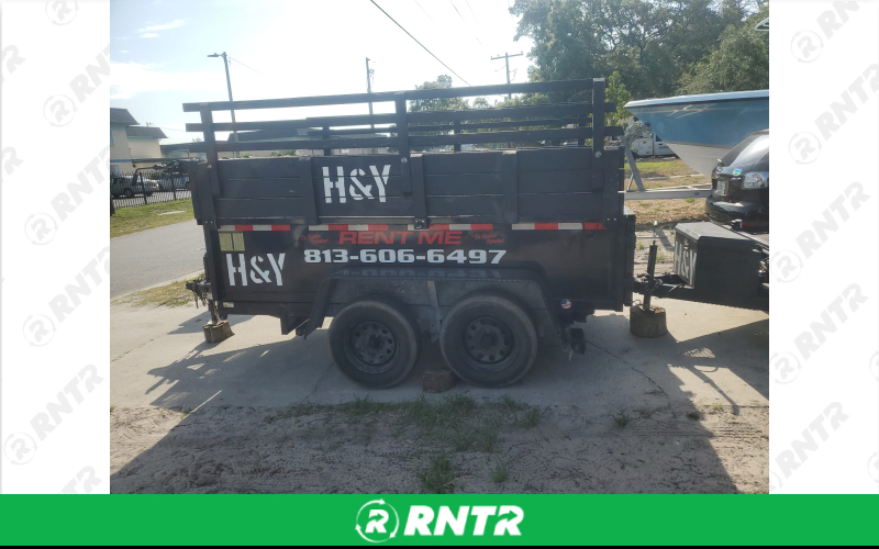 HMDE Dump Trailer. – For rent in tampa, florida – H&Y Rental  Trailer | RNTR.com – Image 1
