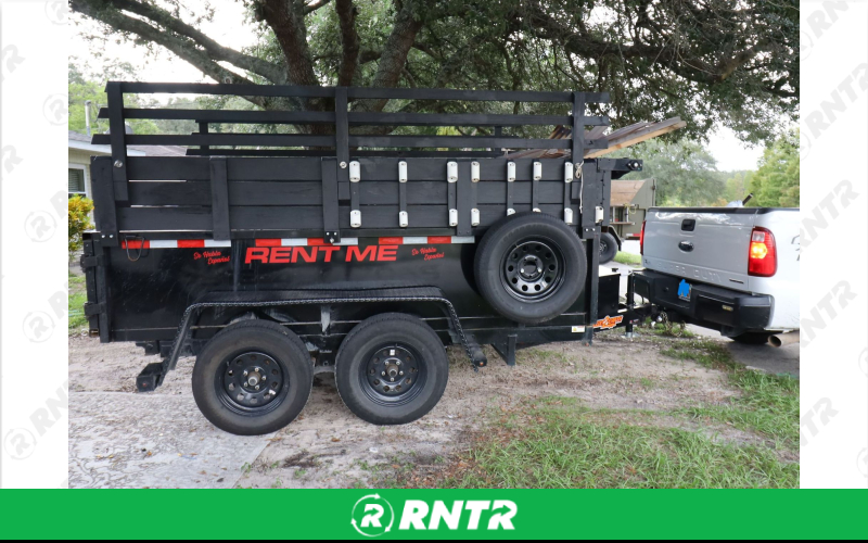 HMDE Dump Trailer. – For rent in Tampa, Florida – H&Y Rental  Trailer | RNTR.com – Image 2 of 3