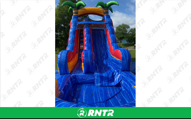 Generic FIRE and ICE - WATER SLIDE – For rent in nashville, tennessee – Backyard Bounce LLC | RNTR.com – Image 1