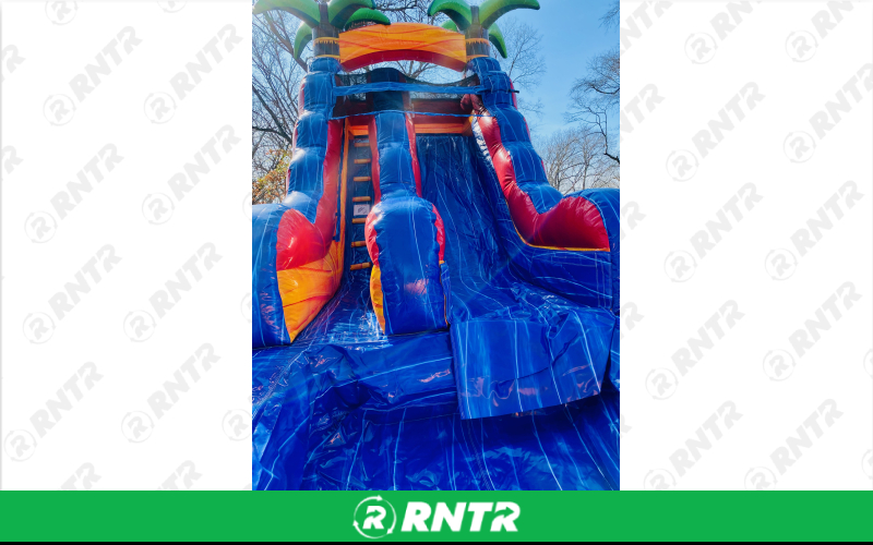 Generic FIRE and ICE - WATER SLIDE – For rent in Nashville, Tennessee – Backyard Bounce LLC | RNTR.com – Image 2 of 3