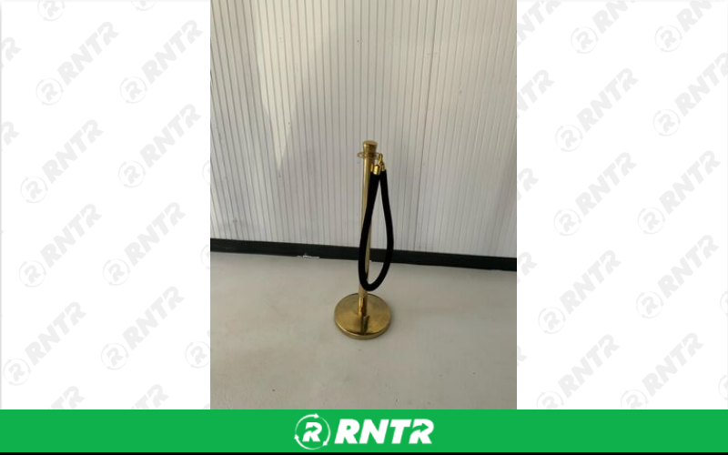 Generic Gold Stanchion with Rope – For rent in dacula, georgia – CrimsonTLC | RNTR.com – Image 1