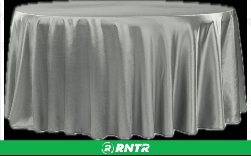 Generic Gray Table Cloth – For rent in dacula, georgia – CrimsonTLC | RNTR.com – Image 1