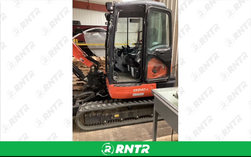 Kubota Mini Excavator KX040-4 for rent Kubota Mini Excavator – For rent in alexandria, minnesota – RNTR Depot of Alexandria MN | RNTR.com – Image 1
