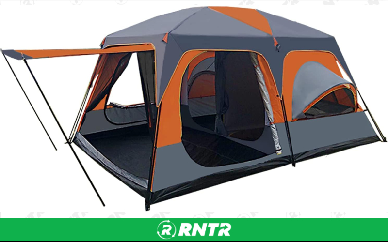 ZONGTI  Luxurious Cabin Tent for 10Person,3 Screen Rooms with High-Tech Rainproof Music Festival Tent,Well-Ventilated 2 Bedrooms and a Hall Family Tent – For rent in Owasso, Oklahoma – Final Touch Rentals | RNTR.com – Image 1 of 4