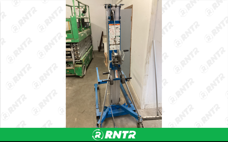Genie Material Lift – For rent in Alexandria, Minnesota – RNTR Depot of Alexandria MN | RNTR.com – Image 1 of 2