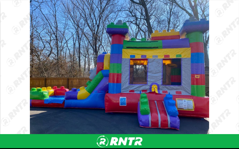 Generic MEGA BLOCKS COMBO (WET OR DRY) – For rent in Nashville, Tennessee – Backyard Bounce LLC | RNTR.com – Image 3 of 4