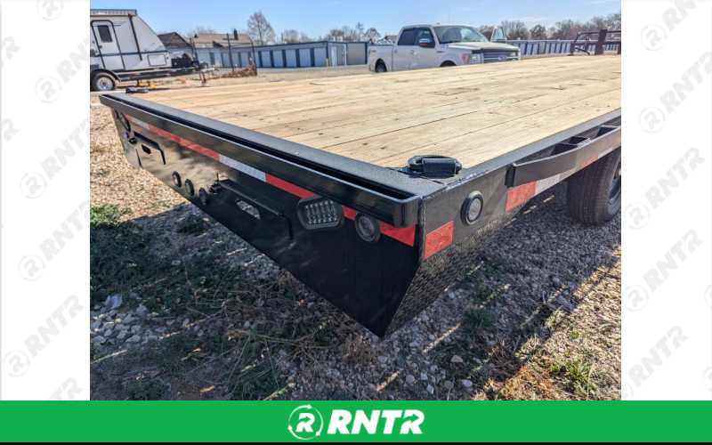 Load Trail New 2026 Load Trail 24ft (DK242) Flatbed Trailer – For rent in Granbury, Texas – Kodey Taylor | RNTR.com – Image 2 of 5