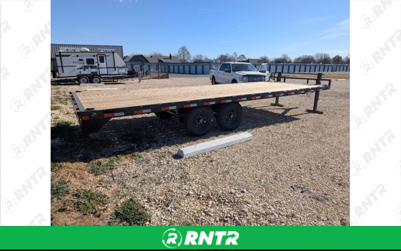 Load Trail New 2026 Load Trail 24ft (DK242) Flatbed Trailer – For rent in Granbury, Texas – Kodey Taylor | RNTR.com – Image 3 of 5