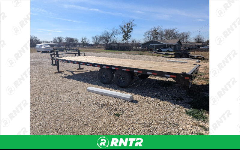 Load Trail New 2026 Load Trail 24ft (DK242) Flatbed Trailer – For rent in Granbury, Texas – Kodey Taylor | RNTR.com – Image 4 of 5