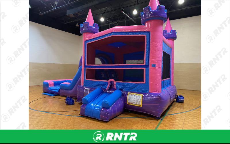 Generic PRINCESS CASTLE - DUAL SLIDE COMBO (WET OR DRY) – For rent in Nashville, Tennessee – Backyard Bounce LLC | RNTR.com – Image 2 of 3