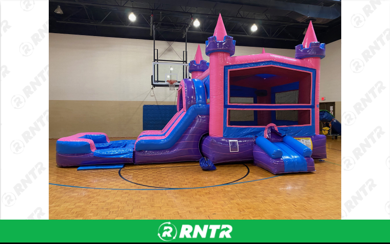 Generic PRINCESS CASTLE - DUAL SLIDE COMBO (WET OR DRY) – For rent in Nashville, Tennessee – Backyard Bounce LLC | RNTR.com – Image 3 of 3