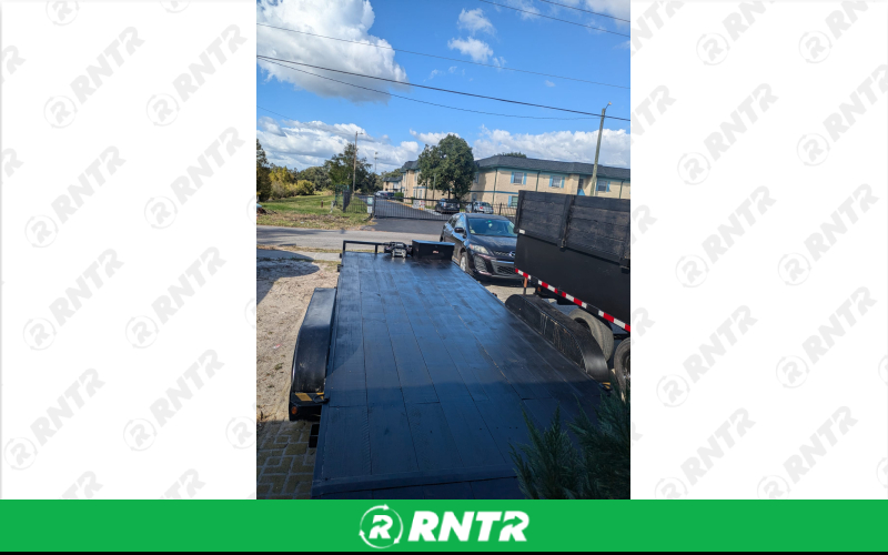 Fladbet Remolque de plataforma 20x7 – Construcción y equipos – For rent in tampa, florida – H&Y Rental  Trailer | RNTR.com – Image 1