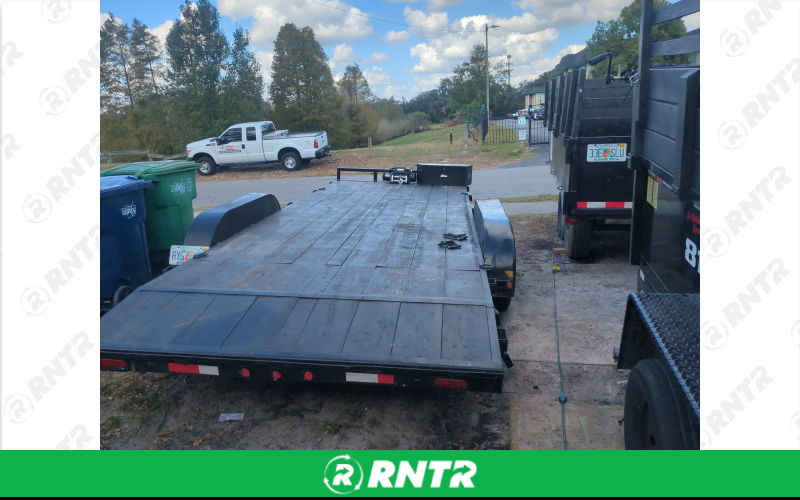 Fladbet Remolque de plataforma 20x7 – Construcción y equipos – For rent in Tampa, Florida – H&Y Rental  Trailer | RNTR.com – Image 2 of 3