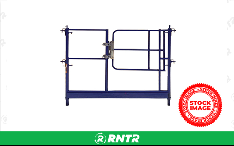 Generic Scaffolding - 5ft Safety Rail with Access Gate – For rent in statesboro, georgia – Southern Rental Systems | RNTR.com – Image 1