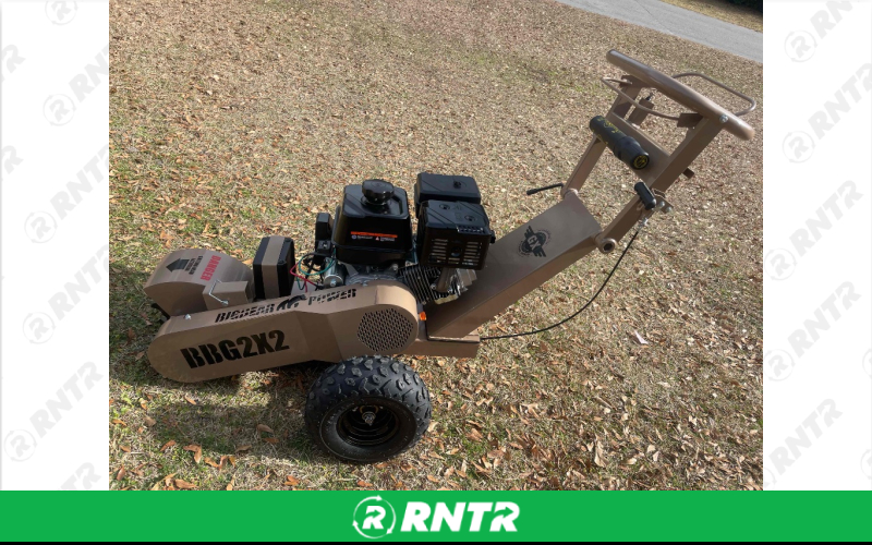 bigber power stump grinder 12 in 15 hp gas powered – For rent in wilmington, north-carolina – quickrent equipment llc | RNTR.com – Image 1