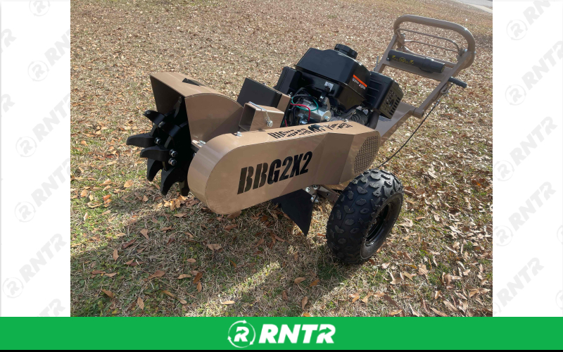 bigber power stump grinder 12 in 15 hp gas powered – For rent in Wilmington, North Carolina – quickrent equipment llc | RNTR.com – Image 2 of 4