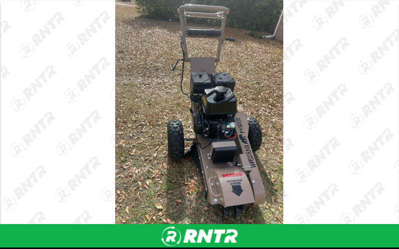bigber power stump grinder 12 in 15 hp gas powered – For rent in Wilmington, North Carolina – quickrent equipment llc | RNTR.com – Image 4 of 4