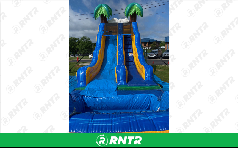 Generic TROPICAL WATER SLIDE – For rent in nashville, tennessee – Backyard Bounce LLC | RNTR.com – Image 1