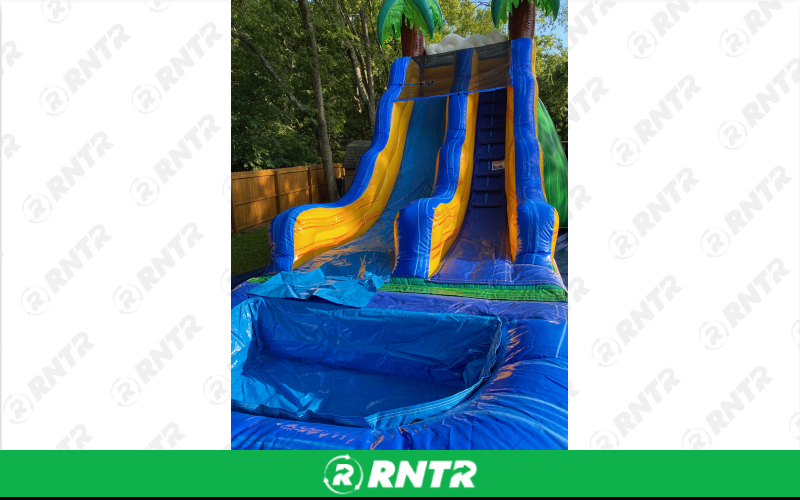 Generic TROPICAL WATER SLIDE – For rent in Nashville, Tennessee – Backyard Bounce LLC | RNTR.com – Image 2 of 3