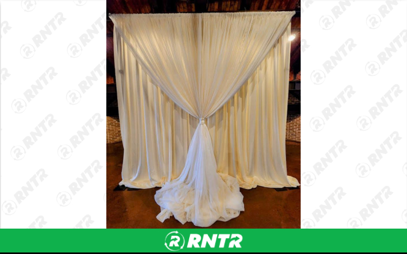 Generic 10' x 12' Bell Backdrop – For rent in indianapolis, indiana – Ace Party Rental | RNTR.com – Image 1