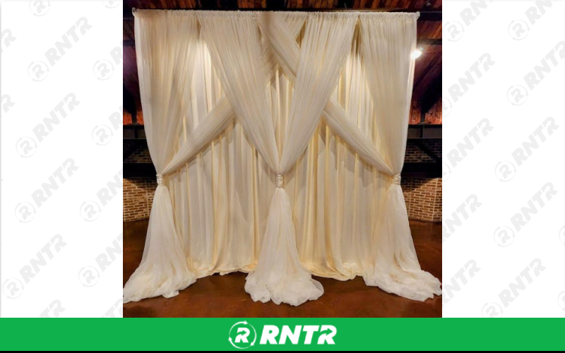 Generic 10' x 12' Crisscross Backdrop – For rent in indianapolis, indiana – Ace Party Rental | RNTR.com – Image 1