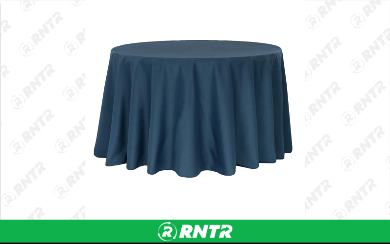 Generic 108 Round Polyester (Navy Blue) – For rent in indianapolis, indiana – Ace Party Rental | RNTR.com – Image 1