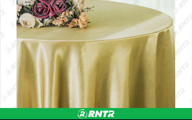 Generic 108 Round Satin (Cappuccino) – For rent in indianapolis, indiana – Ace Party Rental | RNTR.com – Image 1