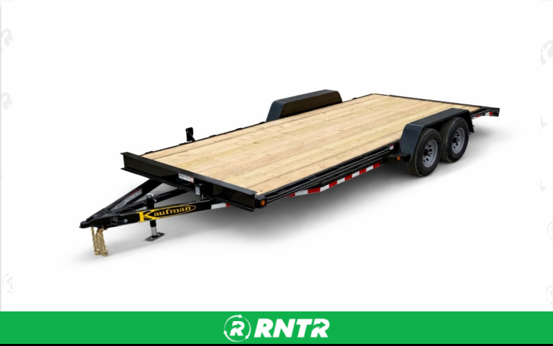 000 lb Capacity (#27) 12' Flatbed Trailer - 7 – For rent in kenosha, wisconsin – Lee\'s Rent It LLC | RNTR.com – Image 1