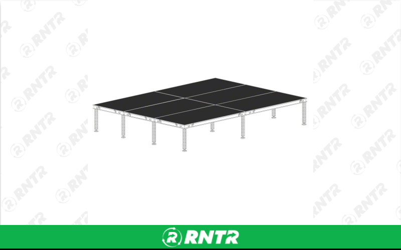 Generic 12' x 16' Stage (Inside/outside) – For rent in indianapolis, indiana – Ace Party Rental | RNTR.com – Image 1