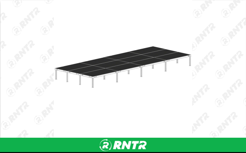 Generic 12' x 32' Stage (Inside/Outside) – For rent in indianapolis, indiana – Ace Party Rental | RNTR.com – Image 1