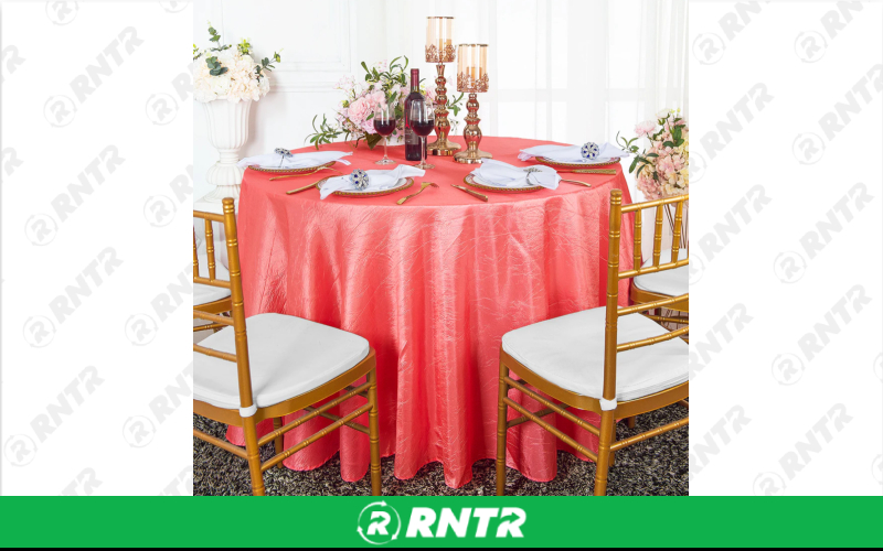 Generic 120 Round Crushed (Coral) – For rent in indianapolis, indiana – Ace Party Rental | RNTR.com – Image 1